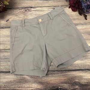 Chino Shorts 5" inseam sz 4 grey gray